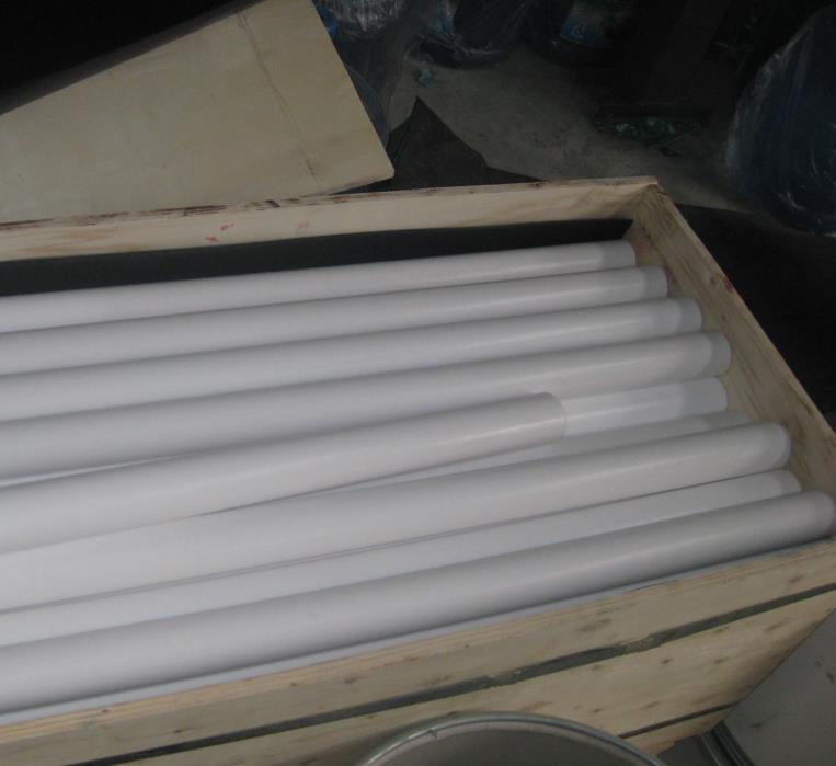 made in china HDPE white/black POM plastic round rod /bar