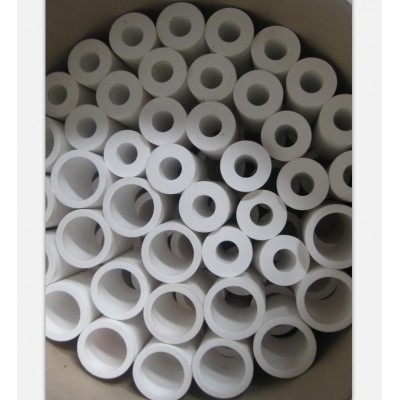 plastic products of white virgin PTFE moulded Tubes/best ptfe pipe fittings/free sample